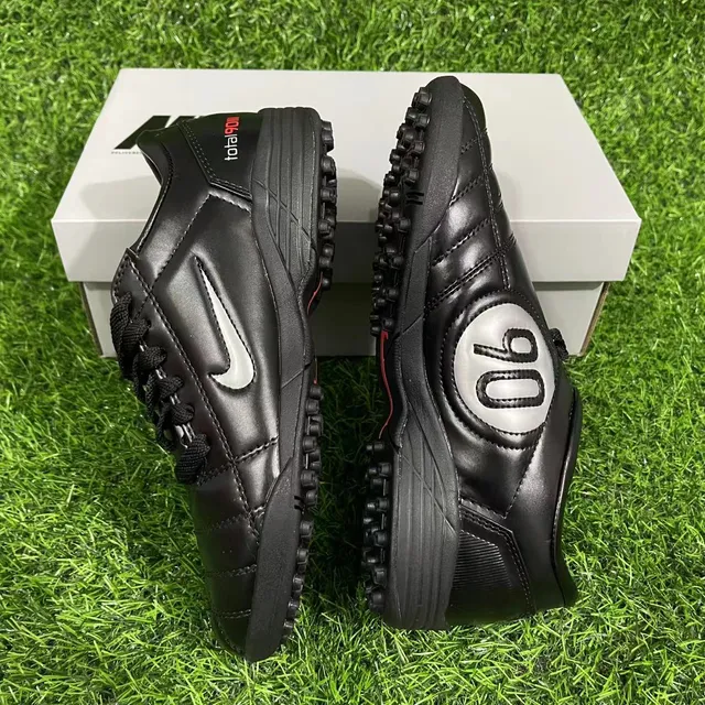 Nike Total 90 III Black Silver Red Turf Soccer Shoes 10