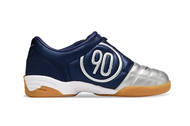 Nike Total 90 III চাঁদি নেভি ইন্ডোর সকার জুতো 8