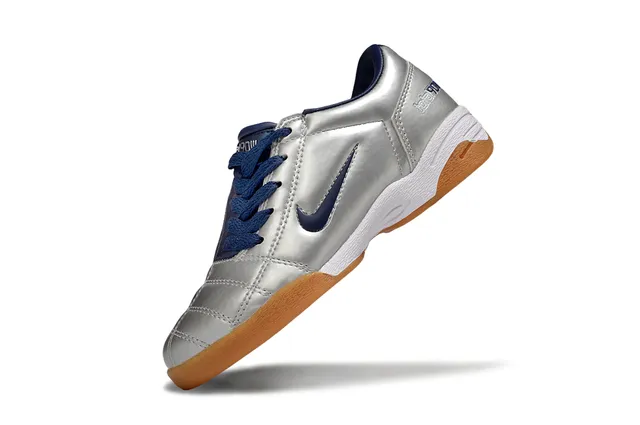 Nike Total 90 III চাঁদি নেভি ইন্ডোর সকার জুতো 9