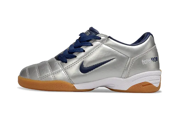 Nike Total 90 III চাঁদি নেভি ইন্ডোর সকার জুতো 10