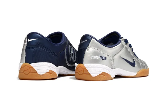Nike Total 90 III চাঁদি নেভি ইন্ডোর সকার জুতো 11