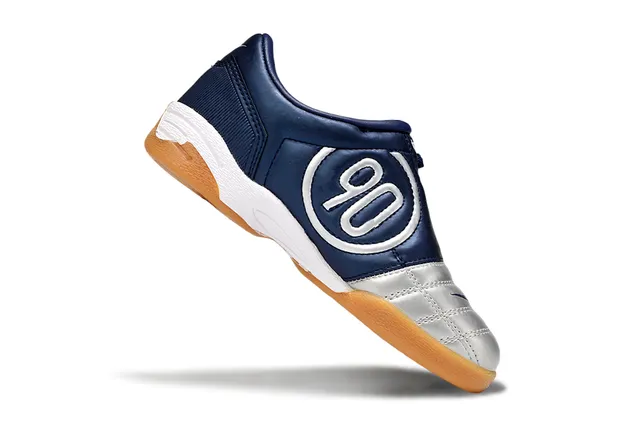 Nike Total 90 III চাঁদি নেভি ইন্ডোর সকার জুতো 12