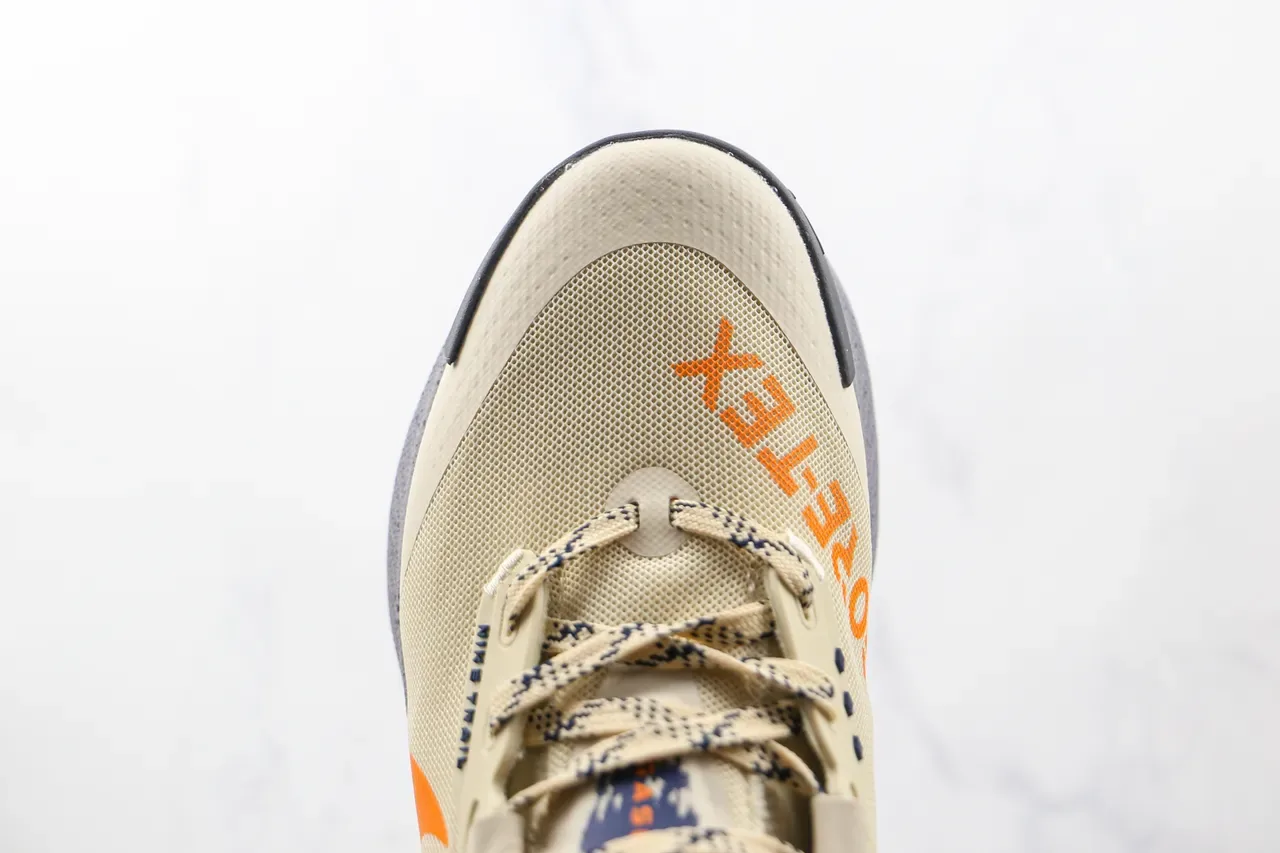 Nike Trail GORE-TEX 米色橙色灰色跑鞋 6