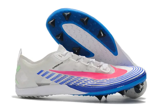Nike Vaporweave Racing Spike Neon Yellow Blue 跑鞋 3