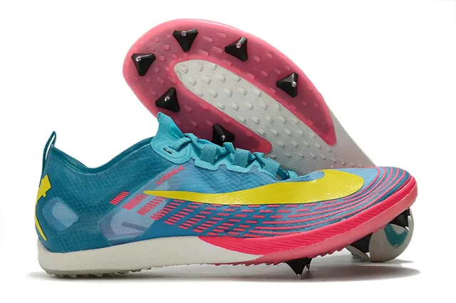 Nike Vaporweave Racing Spike Neon Yellow Blue 跑鞋 6