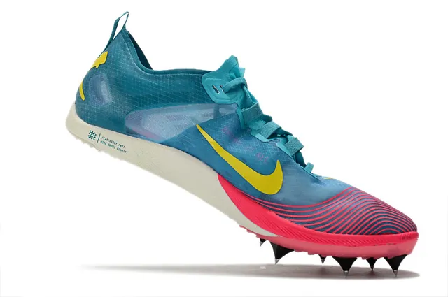 Nike Vaporweave Racing Spike Neon Yellow Blue 跑鞋 8