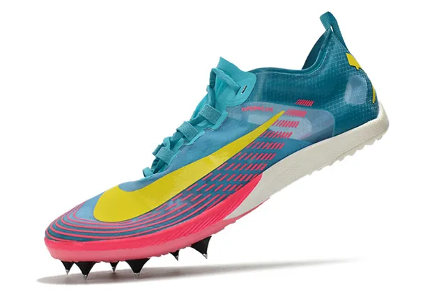 Nike Vaporweave Racing Spike Neon Yellow Blue 跑鞋 9