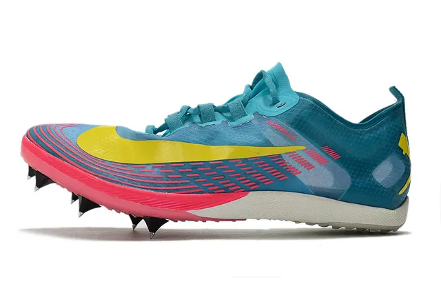 Nike Vaporweave Racing Spike Neon Yellow Blue 跑鞋 10
