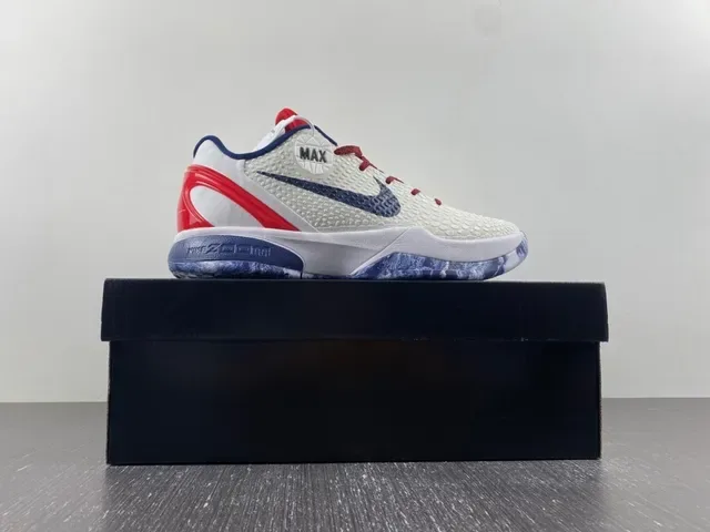 Nike Blanco Marino Upper Tejido Texturizado Capa Cage Sintético Zapatillas de Baloncesto 16