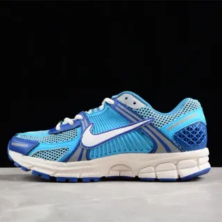 Nike Zoom 2K নীল সাদা মেশ উপর সিন্থেটিক কেজ ওভারলে রানিং শু