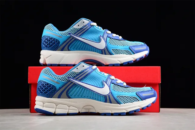 Nike Zoom 2K Blue White Mesh Upper Synthetic Cage Overlay Running Shoes 15