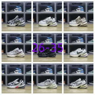 Nike Zoom 2K رمادي أسود طبقة صناعية قفص مفتوح شبكة علوية حذاء رياضي نمط حياة