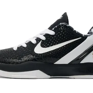 নাইক Zoom Kobe II কালো সাদা সোনালি বাস্কেটবল জুতা
