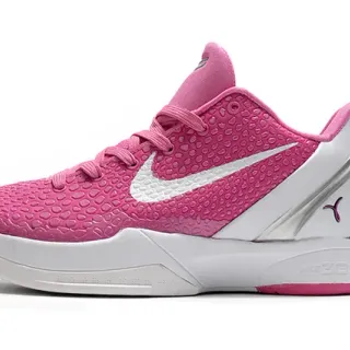 Nike Zoom Kobe IV rosa branco Tênis de Basquete