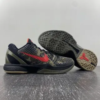 Nike Zoom Kobe VI सेना हरी कैमो बास्केटबॉल जूते