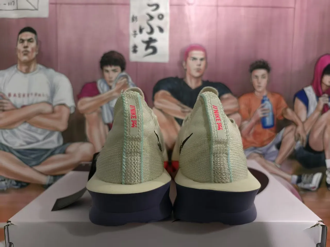 Nike ZoomX بني أرجواني وجه علوي من الخياطة المعدلة لوح ألياف الكربون طول كامل أحذية الجري 3