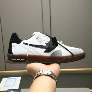 Off-White Black Deconstructed Industrial Lifestyle Sneakers