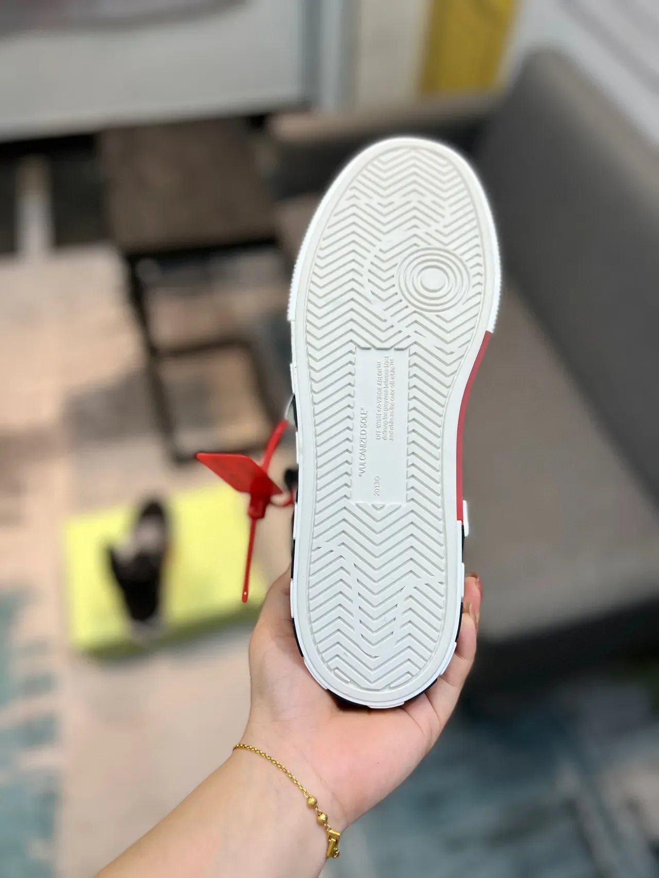 Off-White Baskets Lifestyle Hautes Noires et Blanches 9