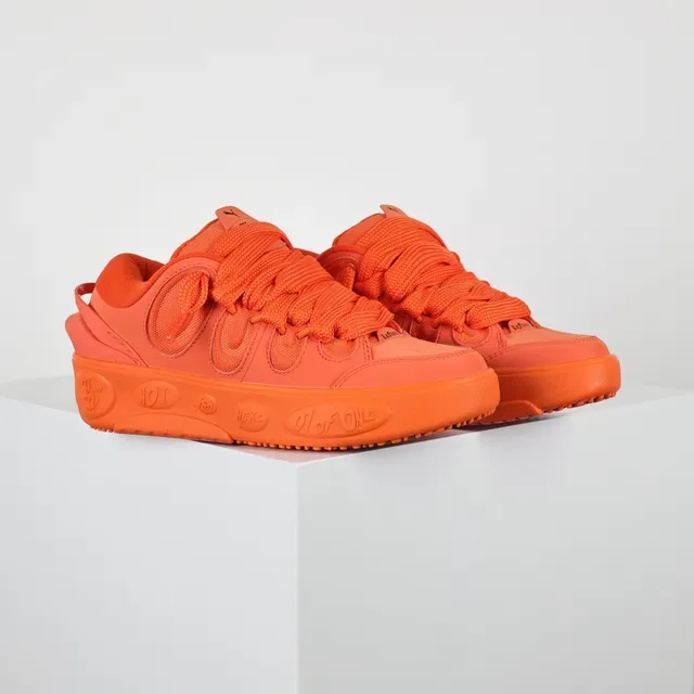 Off-White x Puma RS-Dreamer Monochromatic Orange Lifestyle Sneakers 3