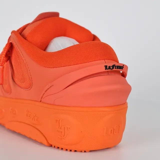 Off-White x Puma RS-Dreamer Monochromatic Orange Lifestyle Sneakers 4