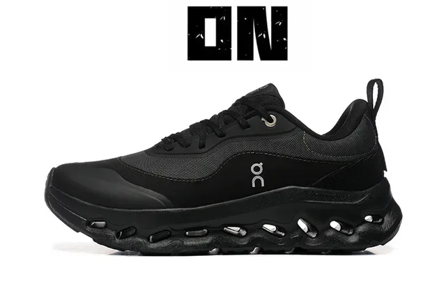 On Cloudmonster All-Black أحذية الجري 2