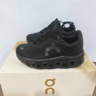 On Cloudmonster Off-White and Black Lifestyle Sneakers 15