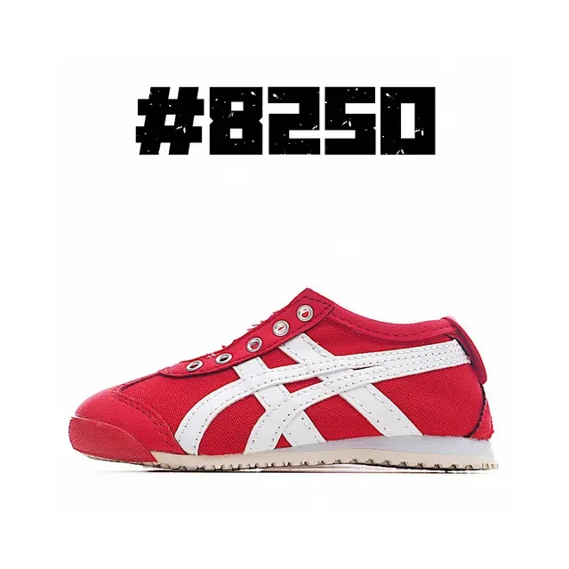 Onitsuka Tiger Chaussures Lifestyle Blanc Marine Basses à Lacets 7