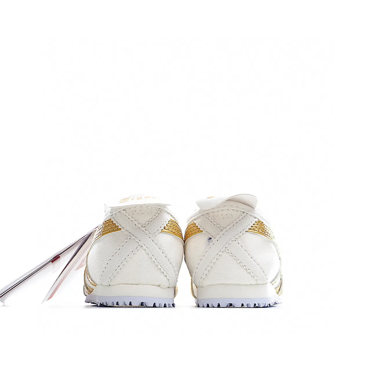 Onitsuka Tiger Chaussures Lifestyle Blanc Marine Basses à Lacets 13