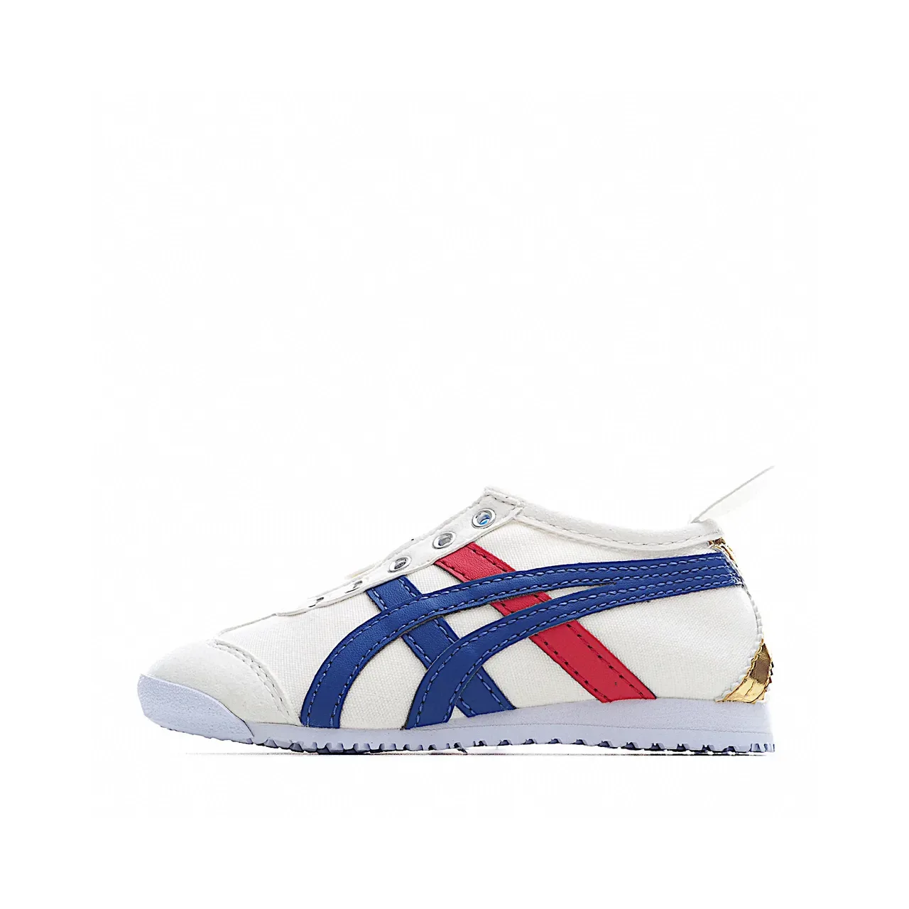 Onitsuka Tiger Chaussures Lifestyle Blanc Marine Basses à Lacets 22
