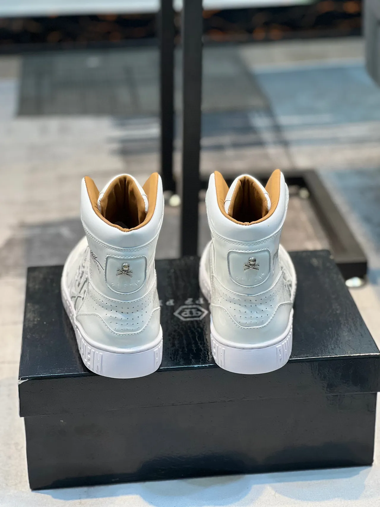 Philipp Plein Limited Edition Skull High-Top Lifestyle Sneaker 2