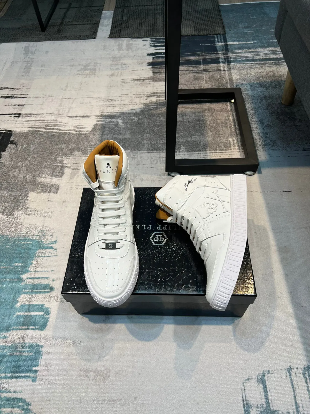 Philipp Plein Limited Edition Skull High-Top Lifestyle Sneaker 4