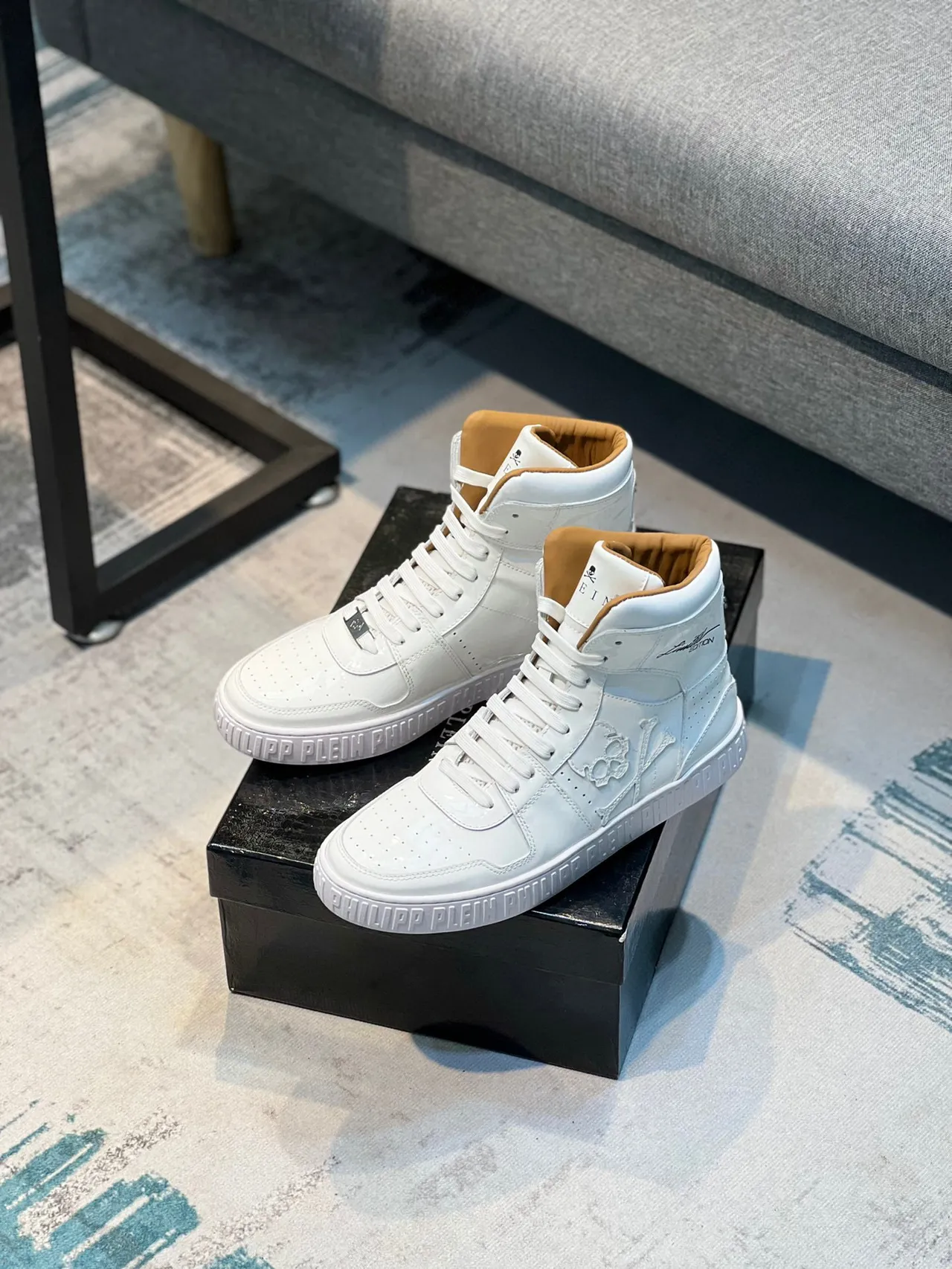 Philipp Plein Limited Edition Skull High-Top Lifestyle Sneaker 7