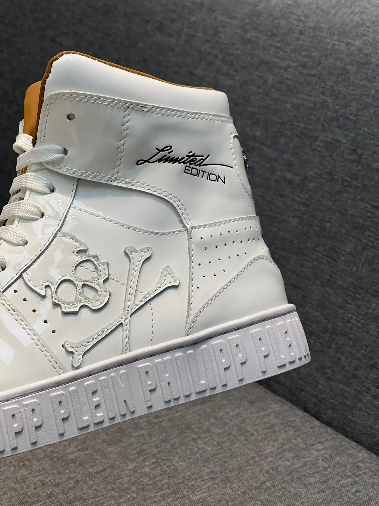 Philipp Plein Limited Edition Skull High-Top Lifestyle Sneaker 8