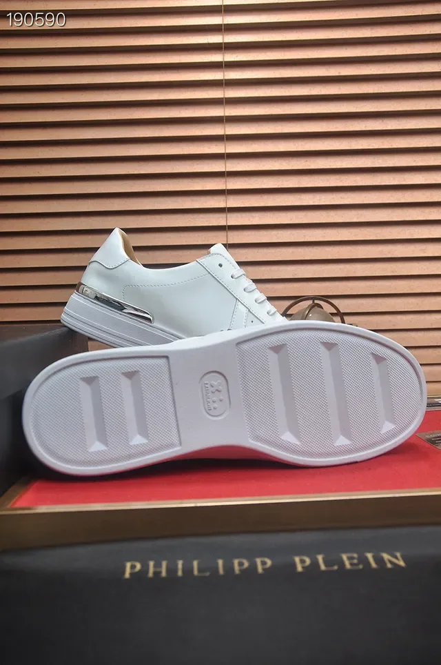 Philipp Plein Logo Plaque White Lifestyle Sneakers 2
