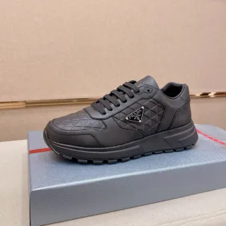 Prada Cloudbust Monochrome Black Chunky Sneakers