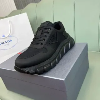 Prada Cloudbust 单色黑 生活方式运动鞋
