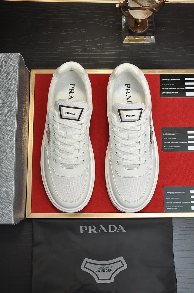 Prada Cloudbust Thunder White Lifestyle Sneakers 9