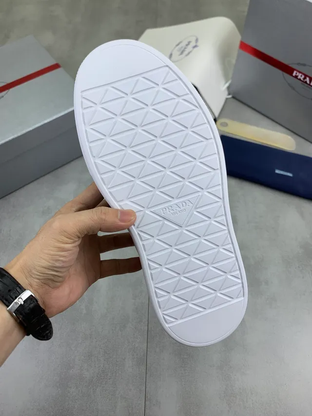 Prada Cloudbust White and Black Lifestyle Sneakers 2
