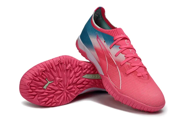 Puma Future Z 粉蓝 低轮廓鞋 渐变上层 草地足球鞋 4