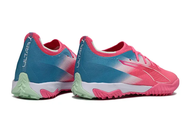 Puma Future Z 粉蓝 低轮廓鞋 渐变上层 草地足球鞋 5