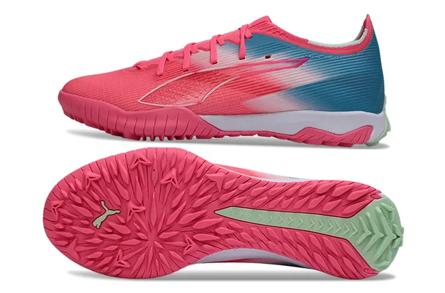 Puma Future Z 粉蓝 低轮廓鞋 渐变上层 草地足球鞋 6