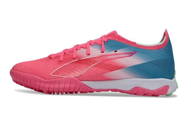Puma Future Z 粉蓝 低轮廓鞋 渐变上层 草地足球鞋 7