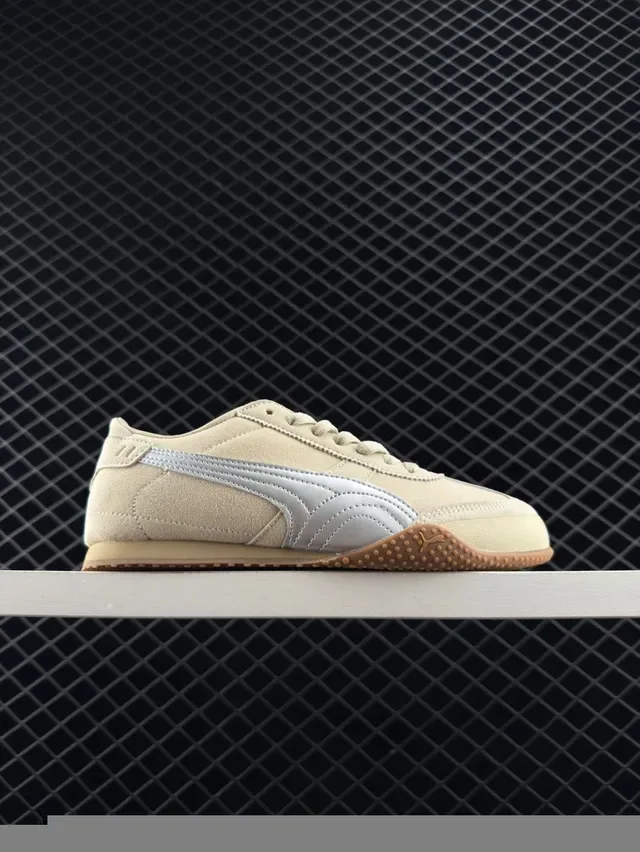 Puma Roma Tênis Lifestyle de Camurça Rosa e Cinza Claro 3