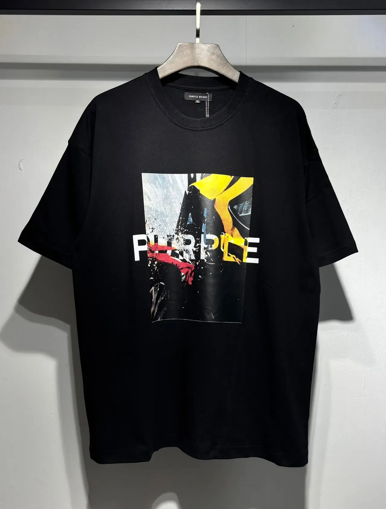Purple Brand 图案印花宽松T恤 3