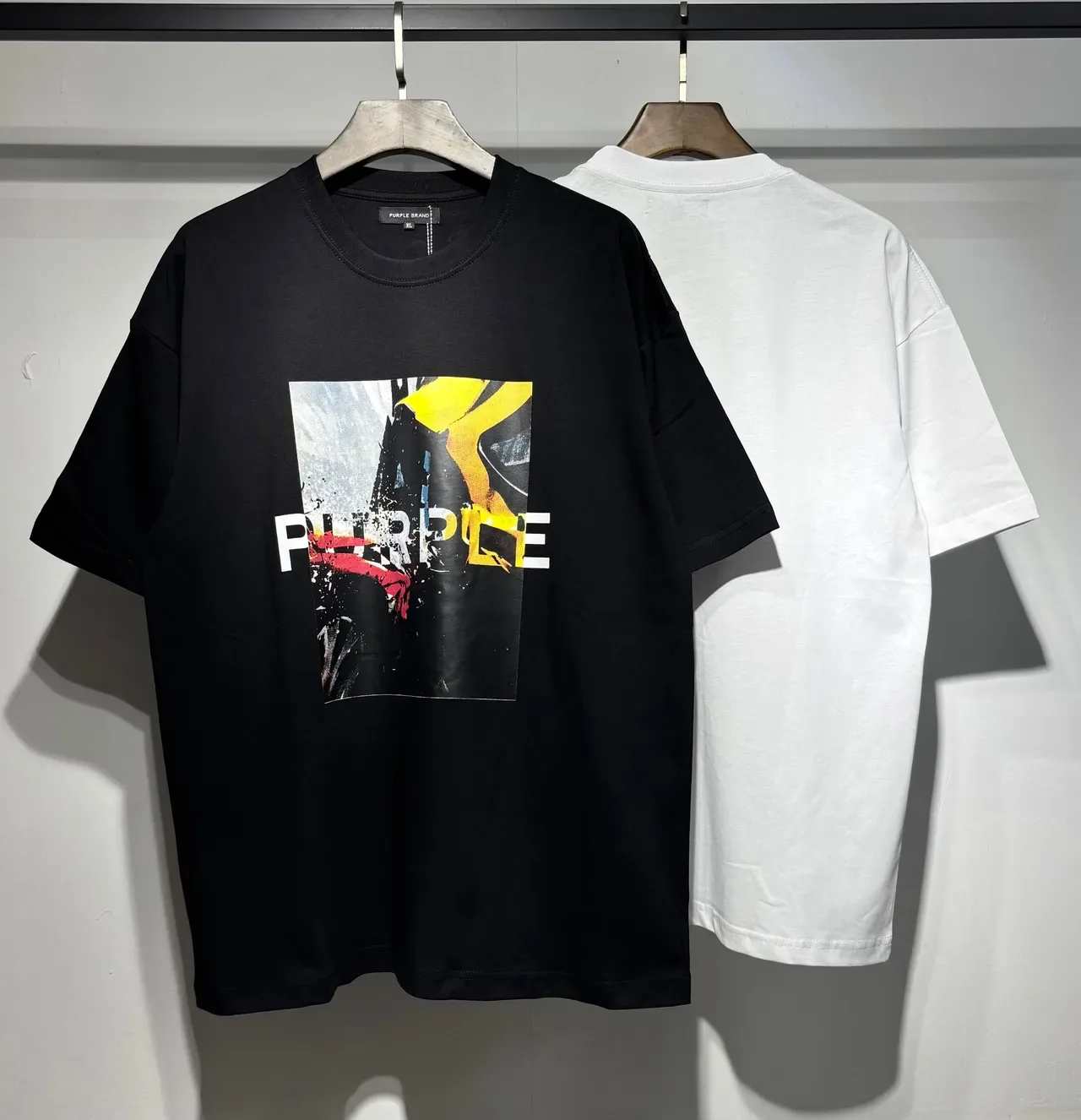 Purple Brand 图案印花宽松T恤 5