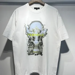 Purple Brand Graphic Print Oversized T-Shirt