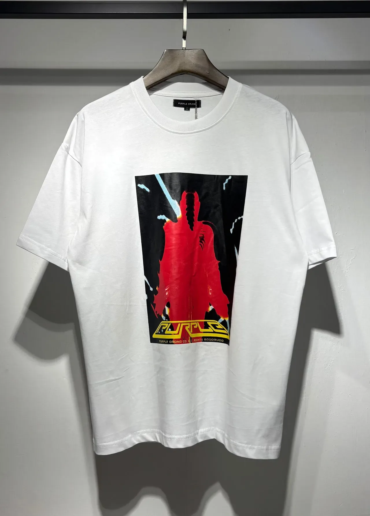 T-shirt Oversize Imprimé Graphique Purple Brand 6