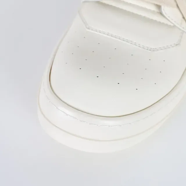 Rick Owens Geobasket Off-White y Black Zapatillas Lifestyle 5