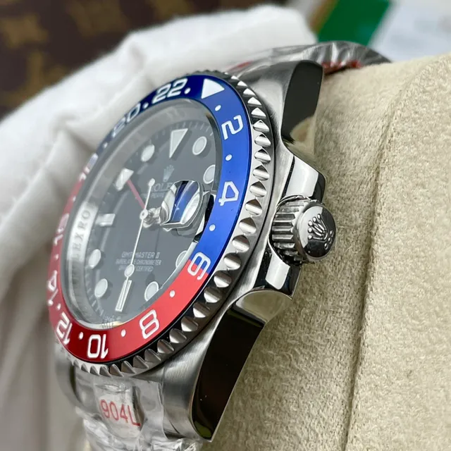 Rolex GMT-Master II Pepsi Black Dial Mechanical Watch 7