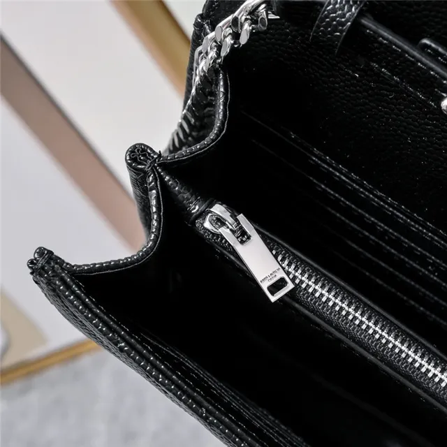 Saint Laurent Beige Gold Quilted Chevron Stitching Envelope Flap Chain Bag 4